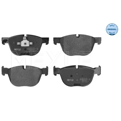 Bilde av MEYLE 025 241 7019 Bremseklosser ORIGINAL Quality framaksel klargjort for slitasjeindikator med antihyle blikk BMW: X6, X5, X4