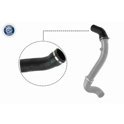 Bilde av VAICO V30 2717 Ladeluftslange gummi med tekstilforsterker Original Quality MERCEDES BENZ: E Klasse Sedan, T modell