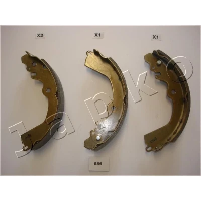 Bilde av JAPKO 55586 Bremsesko bakaksel 205 36,5 MITSUBISHI: Carisma Sedan, Lancer Stasjonsvogn, Hatchback