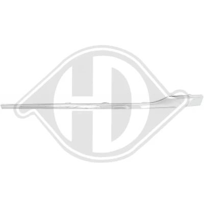 Bilde av DIEDERICHS 2249163 Pynte / vernelist, støtfanger foran venstre VOLKSWAGEN: Passat B8 Variant