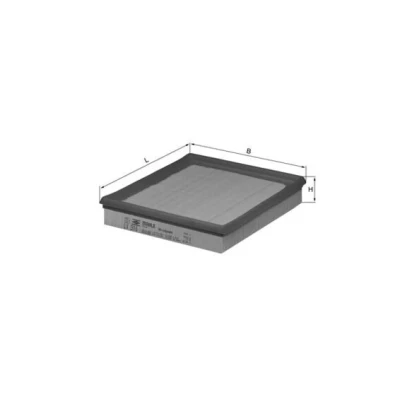 Bilde av MAHLE ORIGINAL LX 316 Luftfilter 41,9 213 246,0, 246,0 Filterinnsats