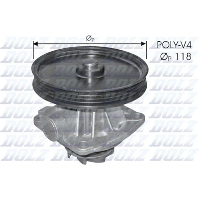 Bilde av Vannpumpe, fiat elba, fiorino pick up, skåp/stor limousine, palio, palio weekend, siena, tempra, tempra s.w., uno, 46422430, 464