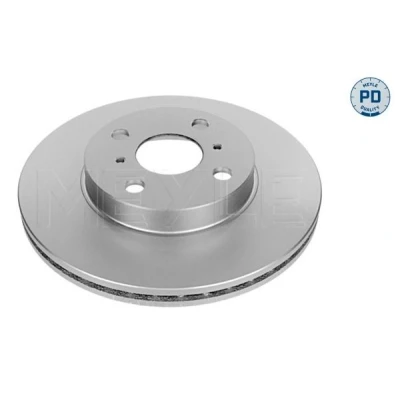 Bilde av MEYLE 30 15 521 0118/PD Bremseskiver framaksel 255 20 4 100 ventilert Sink lamell belagt TOYOTA: Yaris I Hatchback, Verso, MR2 III Cabrio