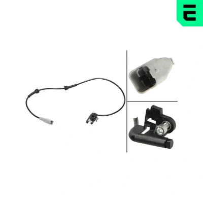 Bilde av OPTIMAL 06 S662 ABS sensor bakaksel aktiv 718 PEUGEOT: 307 SW, Stasjonsvogn, Hatchback, CITROËN: C4 I Hatchback