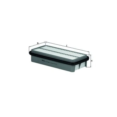 Bilde av MAHLE ORIGINAL LX 923 Luftfilter 52,0 121 249,0 Filterinnsats TOYOTA: Starlet V Hatchback