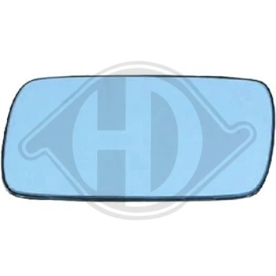 Bilde av DIEDERICHS 1211026 Speilglass høyre BMW: 3 Sedan, Touring