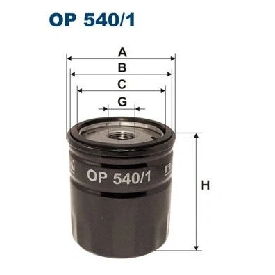 Bilde av Oljefilter, citroën,ds,fiat,ford,lancia,opel,peugeot,toyota, 1 890 364, 1109 AL, R1, T0, T1, X2, 3647177, 71753741,