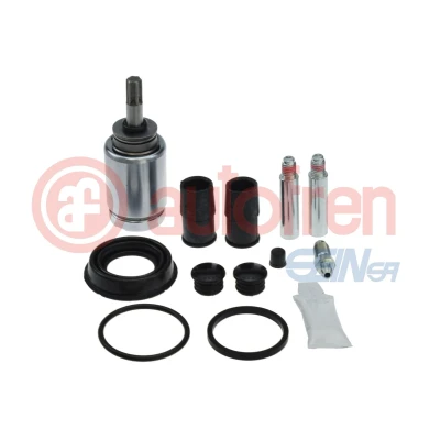 Bilde av AUTOFREN SEINSA D43508S Bremseklave Reparasjonssett bakaksel 38 PISTON KIT+GUIDEPINS VOLKSWAGEN: Golf 7 Variant, 7, AUDI: A3 Sportback