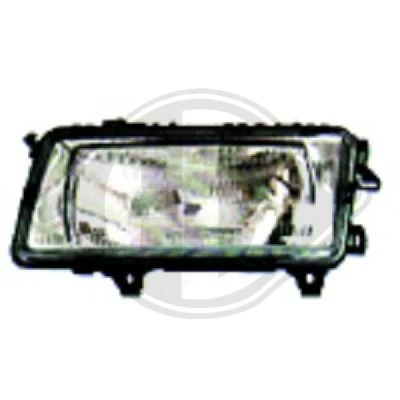 Bilde av DIEDERICHS 1014981 Frontlykter venstre H4 AUDI: 80 B3