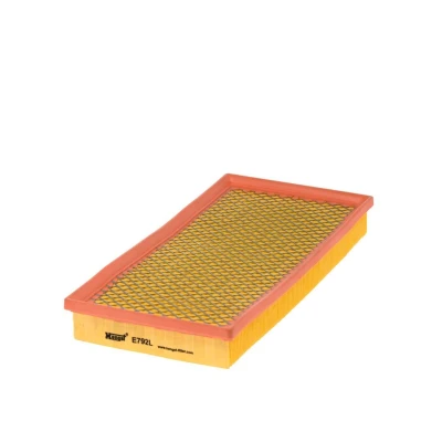 Bilde av HENGST FILTER E792L Luftfilter 41 169 342 Filterinnsats JEEP: Cherokee II, VOLVO: S40 I, V40 Stasjonsvogn