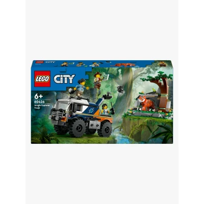 Bilde av LEGO City 60426 Jungelutforsker med terrengkjøretøy Byggesett Plast