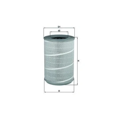 Bilde av MAHLE ORIGINAL LX 604/1 Luftfilter 463,0 309,5, 309 Filterinnsats SCANIA: 4 series