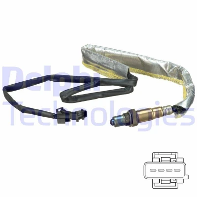 Bilde av DELPHI ES20635 12B1 Lambdasonde planarsonde, oppvarmet VOLVO: V70 2, XC70 I Cross Country, S60