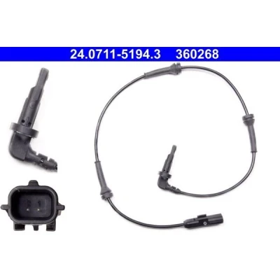 Bilde av ATE 24.0711 5194.3 ABS Sensor 655