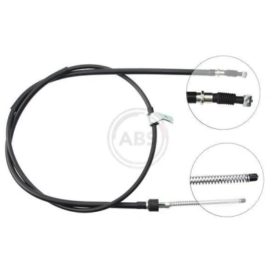 Bilde av A.B.S. K16807 Bremsekabel 1997 Trommelbrems for høyre/venstre ratt MITSUBISHI: L200 III Pick up
