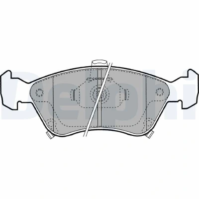 Bilde av Bremseklosser sett, toyota avensis, avensis kombi, liftback, 04465 05020, 05030, 05040, 05042, 05060, 04