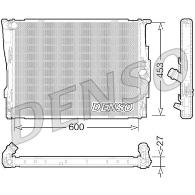 Bilde av Radiator DENSO DRM05073