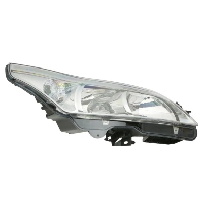 Bilde av VALEO 043763 Frontlykter høyre H7, H1 Halogen transparent med nærlys for høyrekjøring ORIGINAL PART motor høydejustering hovedlys