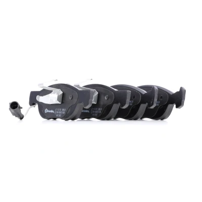 Bilde av BREMBO P 23 070 Bremseklosser inkl. slitasjevarselkontakt med kolbleklips uten tilbehør FIAT: Punto II Hatchback, Barchetta