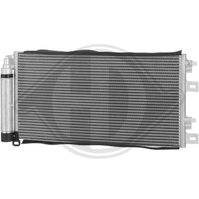 Bilde av DIEDERICHS DCC1563 Kondensator med tørker Climate 15,5 13,5 Aluminium R 134a