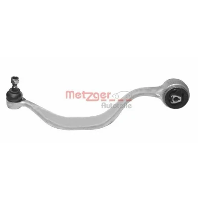 Bilde av METZGER 58018102 Bærebru KIT + med støtte / styreledd, gummifeste framaksel høyre, øvre Casterstag Aluminium BMW: 5 Touring, Sedan