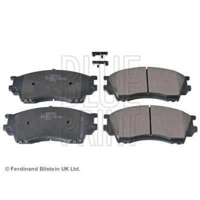 Bilde av BLUE PRINT ADM54253 Bremseklosser framaksel med akustisk slitasjevarsel antihyle blikk, festemateriell MAZDA: B Serie Pick up