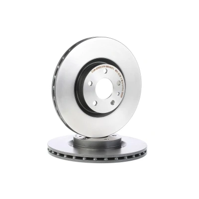 Bilde av BREMBO COATED DISC LINE 09.4939.21 Bremseskiver 284 22 5 innvendig ventilert belagt med skruer FIAT: Doblo II Varebil / Stasjonsvogn
