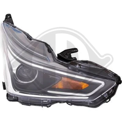 Bilde av DIEDERICHS 6601180 Frontlykter høyre HIR2, P21W, LED