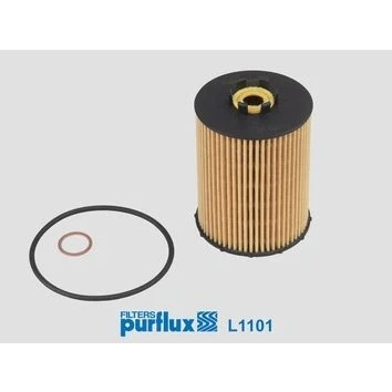 Bilde av PURFLUX L1101 Oljefilter Filterinnsats BMW: 5 Touring, Sedan, X5