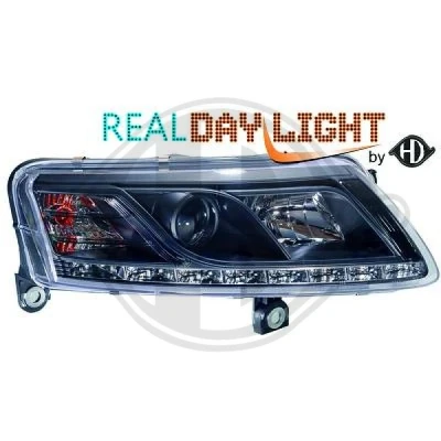 Bilde av DIEDERICHS HD Tuning 1026386 sett hovedfrontlys AUDI: A6 C6 Sedan