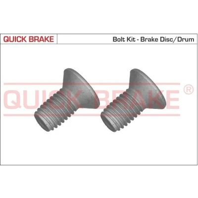 Bilde av QUICK BRAKE 11670K Skrue, bremseskive VOLVO: V70 III Varebil / Stasjonsvogn, 3, XC70 II FORD: MONDEO 4 Turnier, 4, KUGA 1