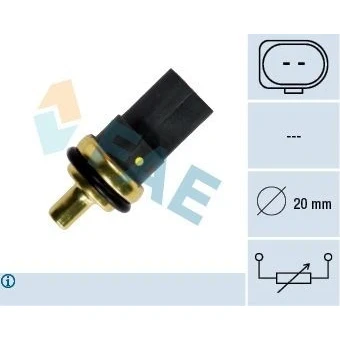 Bilde av Kjølevæsketemperatursensor, audi,ford,mercedes benz,mitsubishi,porsche,seat,skoda,vw, 013 542 78 17, 0515.P8 S1, 0515.P8, 0515.T0 05