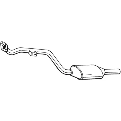Bilde av Katalysator, Foran, mercedes benz, 2024902320, 2024902520, 2024906719, 2104901019, 2104901020, 2104905519