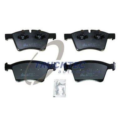 Bilde av TRUCKTEC AUTOMOTIVE 02.35.485 Bremseklosser framaksel klargjort for slitasjeindikator MERCEDES BENZ: ML Klasse, GL