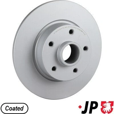 Bilde av JP GROUP 4363202600 Bremseskiver bakaksel 280 12 5 fullt ut med hjullager, ABS senorring OPEL: Vivaro B Van, Combi