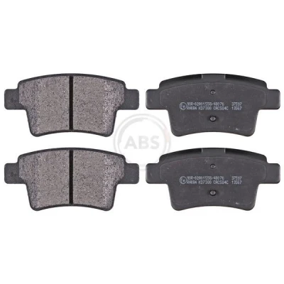 Bilde av A.B.S. 37597 Bremseklosser uten integrert slitasjesensor CITROËN: C4 I Grand Picasso, Picasso 2