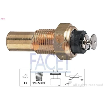 Bilde av FACET 7.3014 Kjølevæsketemperatursensor Made in Italy OE Equivalent SAAB: 9000 Sedan, Hatchback