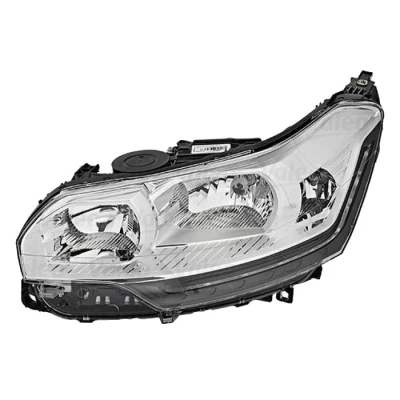 Bilde av VALEO 044467 Frontlykter venstre H7, H1 Halogen, LED med nærlys, kjørelys for høyrekjøring ORIGINAL PART motor høydejustering hovedlys