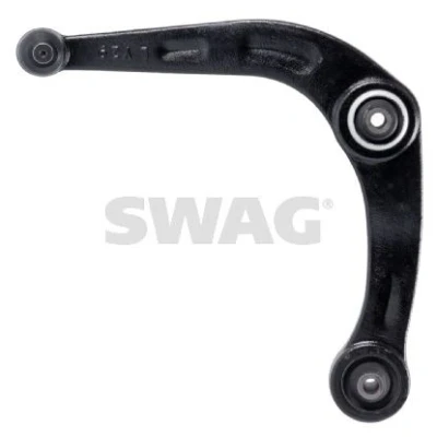 Bilde av SWAG 62 92 9422 Bærebru med lager framaksel venstre, nede Casterstag Stålstøpegods PEUGEOT: 206 Hatchback, SW