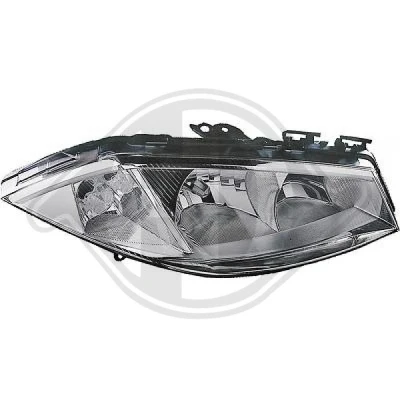 Bilde av DIEDERICHS 4464980 Frontlykter høyre H7, H7/H1, H1 RENAULT: MEGANE 2 Kombi
