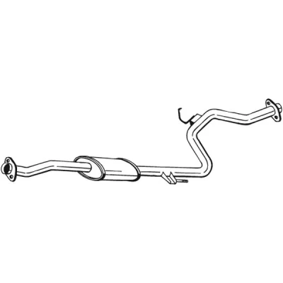 Bilde av Midtre eksospotte BOSAL 283 809