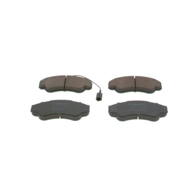 Bilde av BOSCH 0 986 424 769 Bremseklosser Low Metallic med integrert slitasjesensor antihyle blikk FIAT: Ducato II Flatvogn lastebil/Chassis