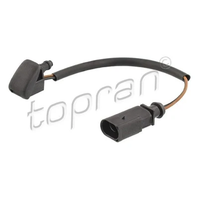 Bilde av TOPRAN 116 222 Spylermunnstykke på begge sider, Motorpanser for frontruterens, med kabel