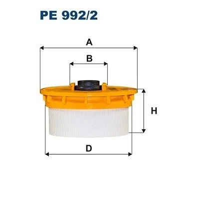 Bilde av FILTRON PE 992/2 Drivstoffilter Filterinnsats TOYOTA: Land Cruiser 200