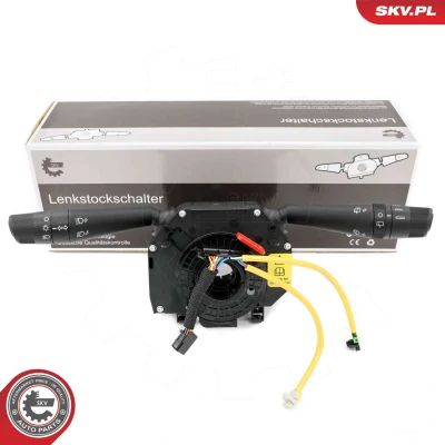 Bilde av Bryter komplett rattstamme, abarth grande punto, punto evo, fiat evo skåp/halvkombi, 07354 10423,