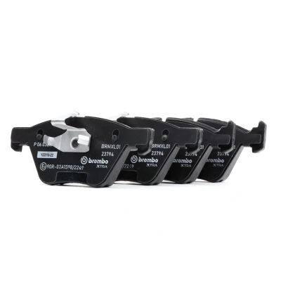 Bilde av BREMBO P 06 036X Bremseklosser klargjort for slitasjeindikator uten tilbehør BMW: 3 Sedan, Touring, X1