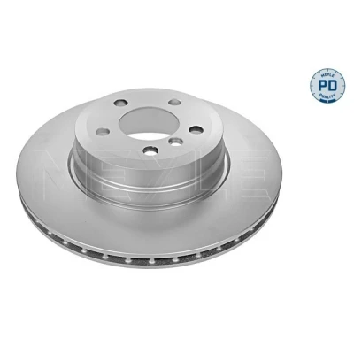 Bilde av MEYLE 315 523 0025/PD Bremseskiver bakaksel 345 24 5 120 ventilert Sink lamell belagt med skruer PD Quality BMW: X5, X6