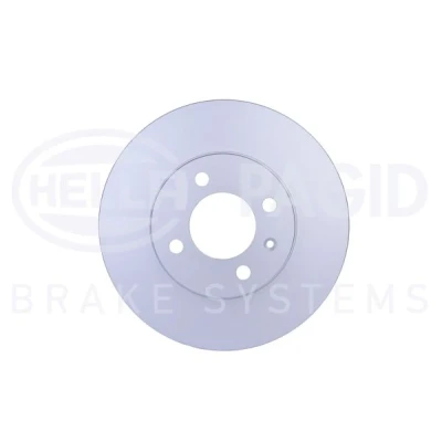 Bilde av HELLA PRO 8DD 355 101 321 Bremseskiver 256 20 04/05 100 innvendig ventilert belagt uten hjulfestebolt, hjulnav VOLKSWAGEN: GOLF 3, 2