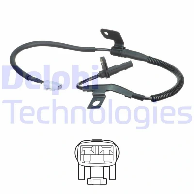 Bilde av DELPHI SS20621 ABS sensor aktiv 735 KIA: SORENTO 1