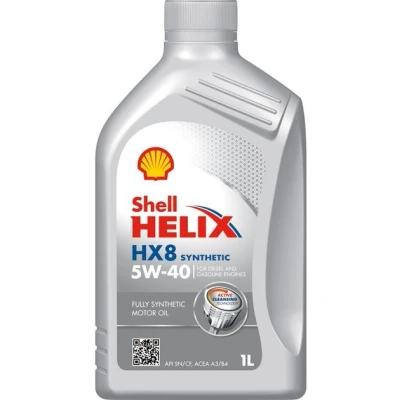 Bilde av Shell Helix HX8 5W 40 1l Motorolje 550070335 VOLKSWAGEN: Touran I, Tiguan Transporter 5, MERCEDES BENZ: E Klasse Sedan, T modell